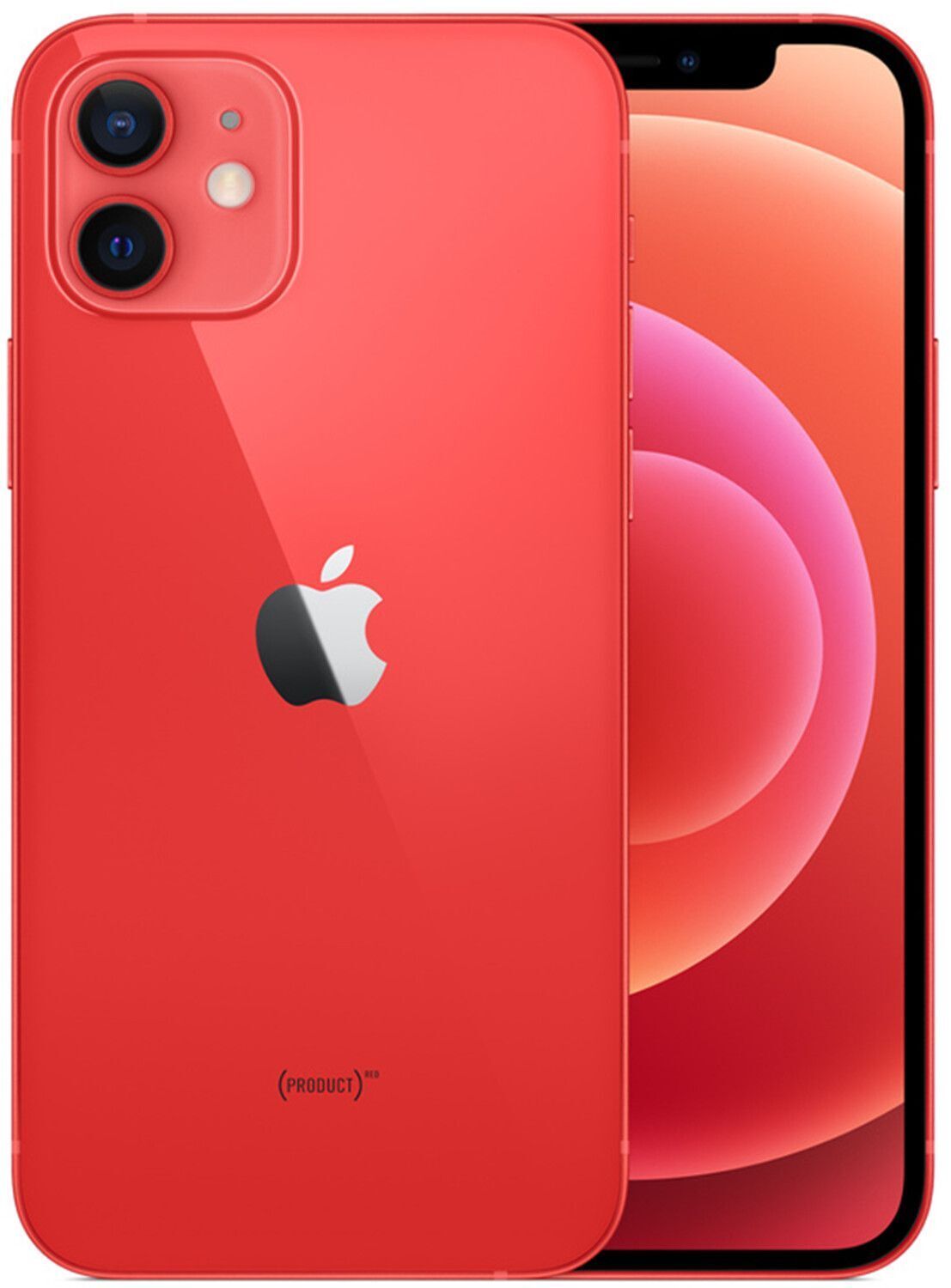 iPhone 12 64Go Rouge - Bon État - Batterie 92%